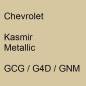 Preview: Chevrolet, Kasmir Metallic, GCG / G4D / GNM.